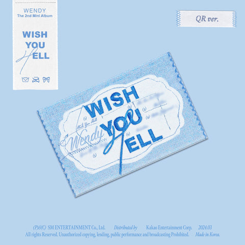 WENDY - 2ND MINI ALBUM [Wish You Hell] QR Ver. - KPOPHERO