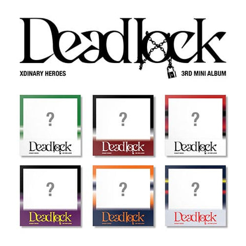 Xdinary-Heroes - 3RD MINI ALBUM [DEADLOCK] COMPACKT Ver. - KPOPHERO