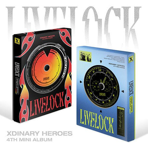 Xdinary-Heroes - 4TH MINI ALBUM [LIVELOCK] - KPOPHERO