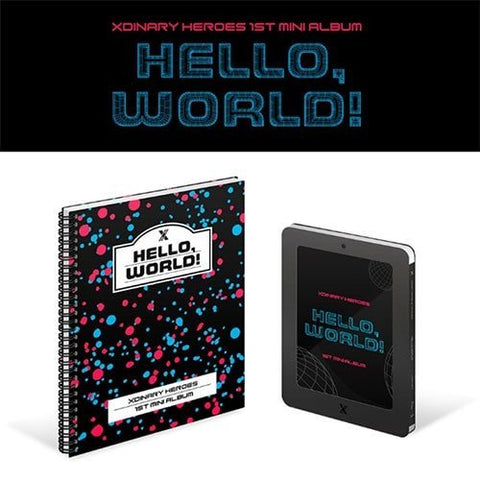 XDINARY-HEROES - HELLO, WORLD! [1ST MINI ALBUM] - KPOPHERO