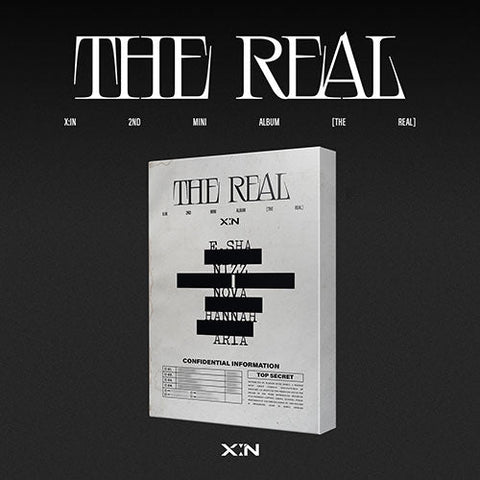 X:IN - 2ND MINI ALBUM [THE REAL] - KPOPHERO