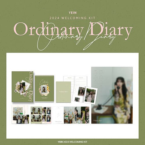 YEIN - 2024 WELCOMING KIT [Ordinary Diary] - KPOPHERO